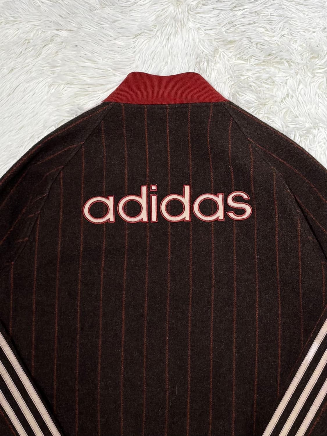 아디다스 00‘s 스트라이프 울 빅로고 트랙 자켓 상품이미지7