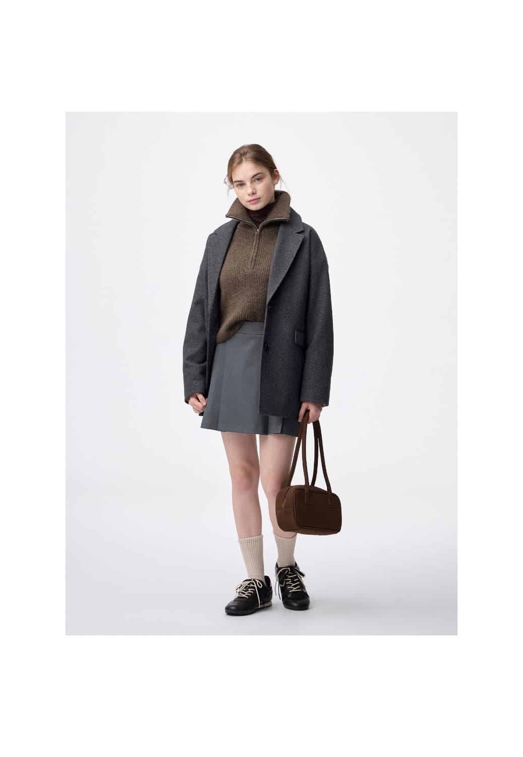 GU 일본 지유 플리츠 스커트 상품이미지1