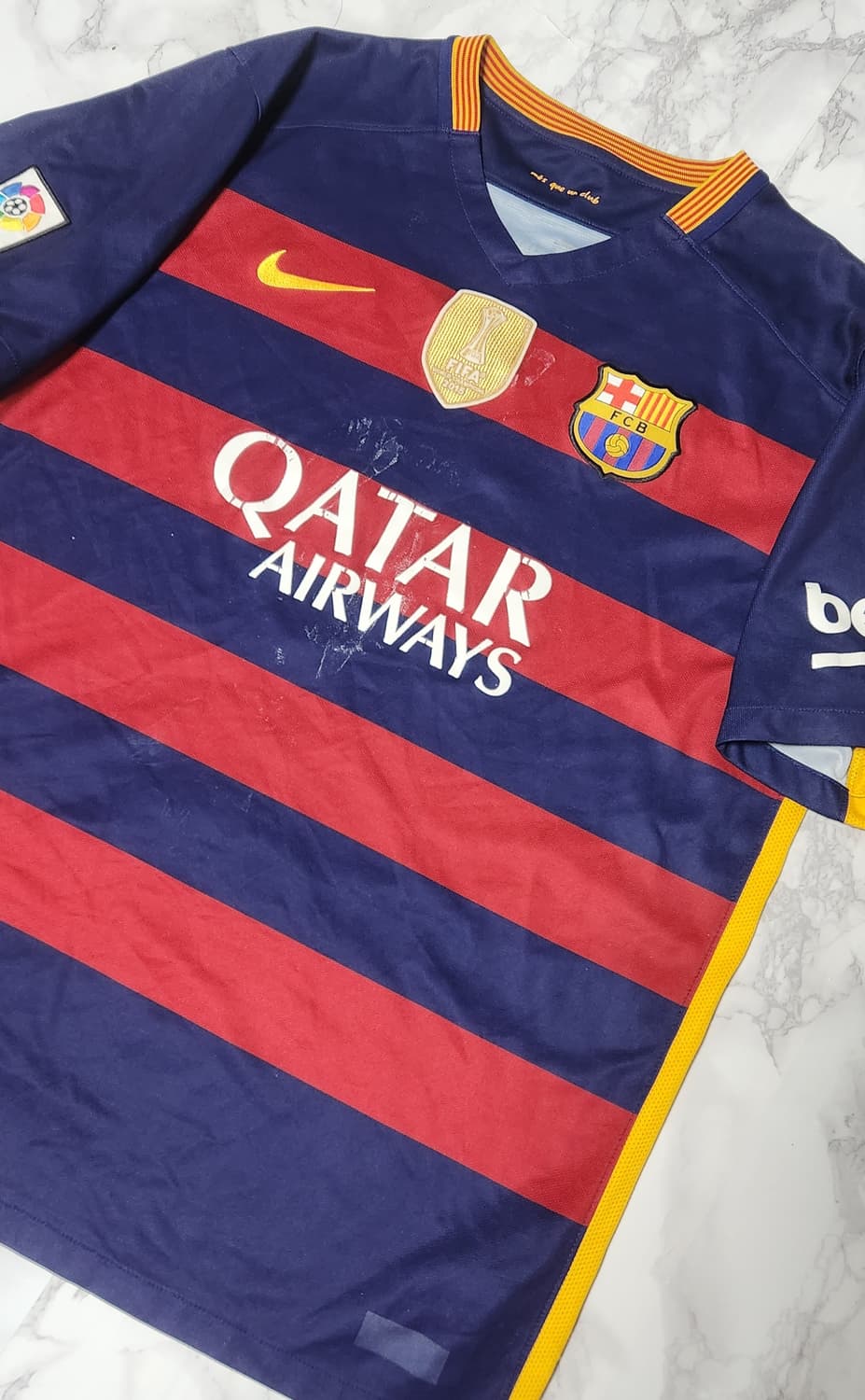 나이키 바르셀로나 15-16 축구 유니폼 반팔 상품이미지2