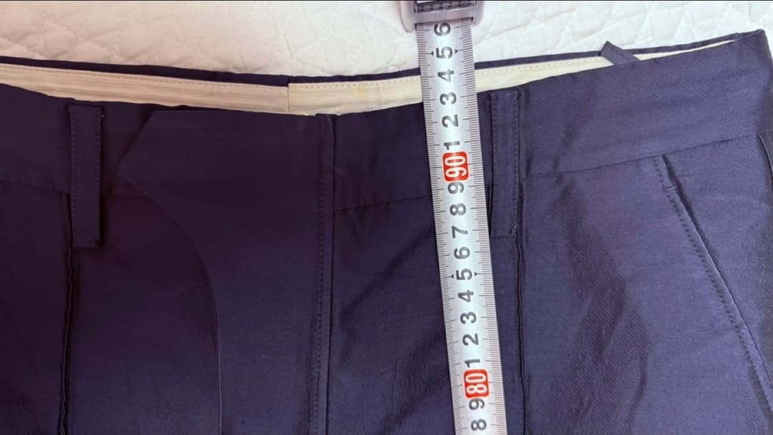 프라다 정품 네이비 본딩 트라우저 42 상품이미지9