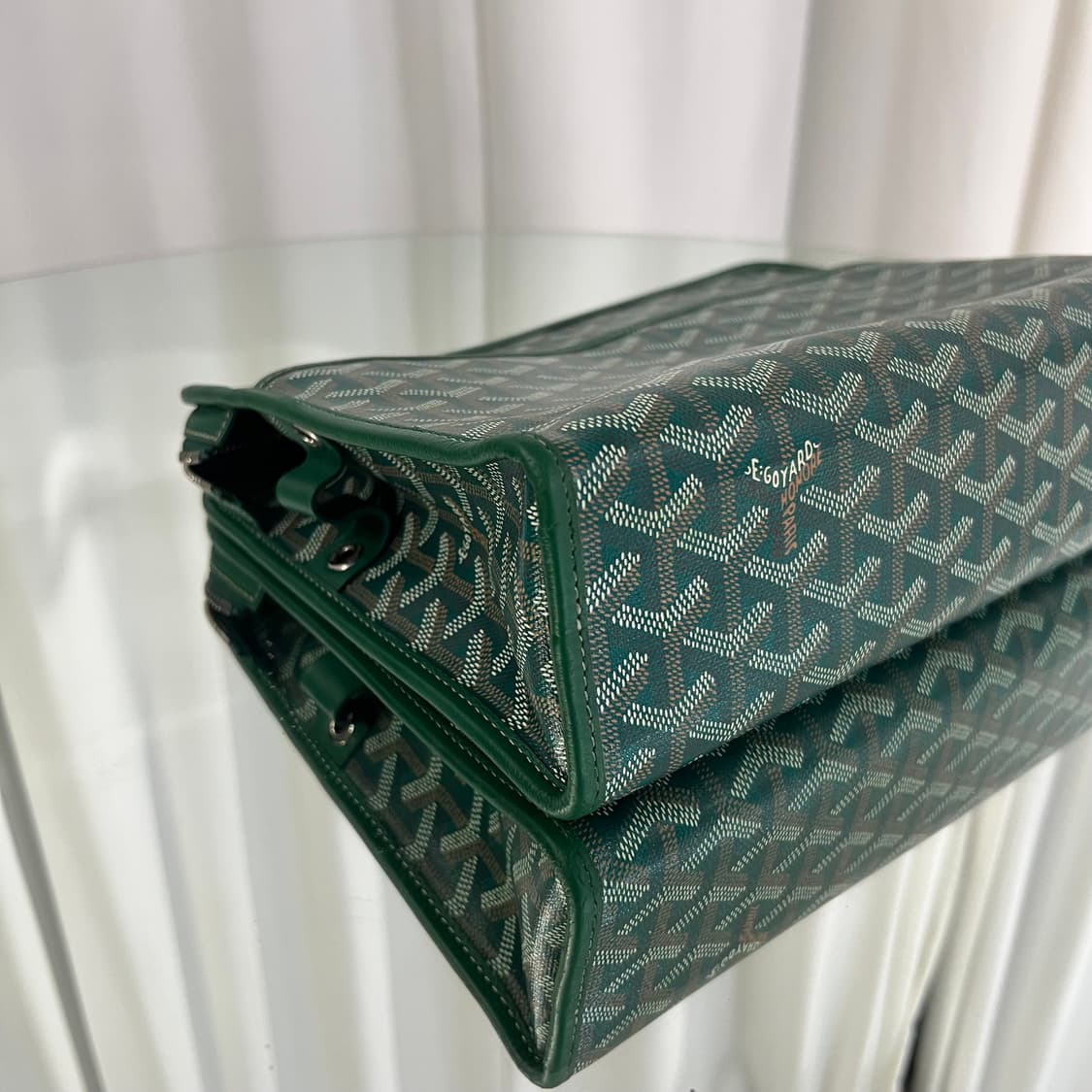 고야드 쥬방스 클러치 GM 스페셜 그린 상품이미지10