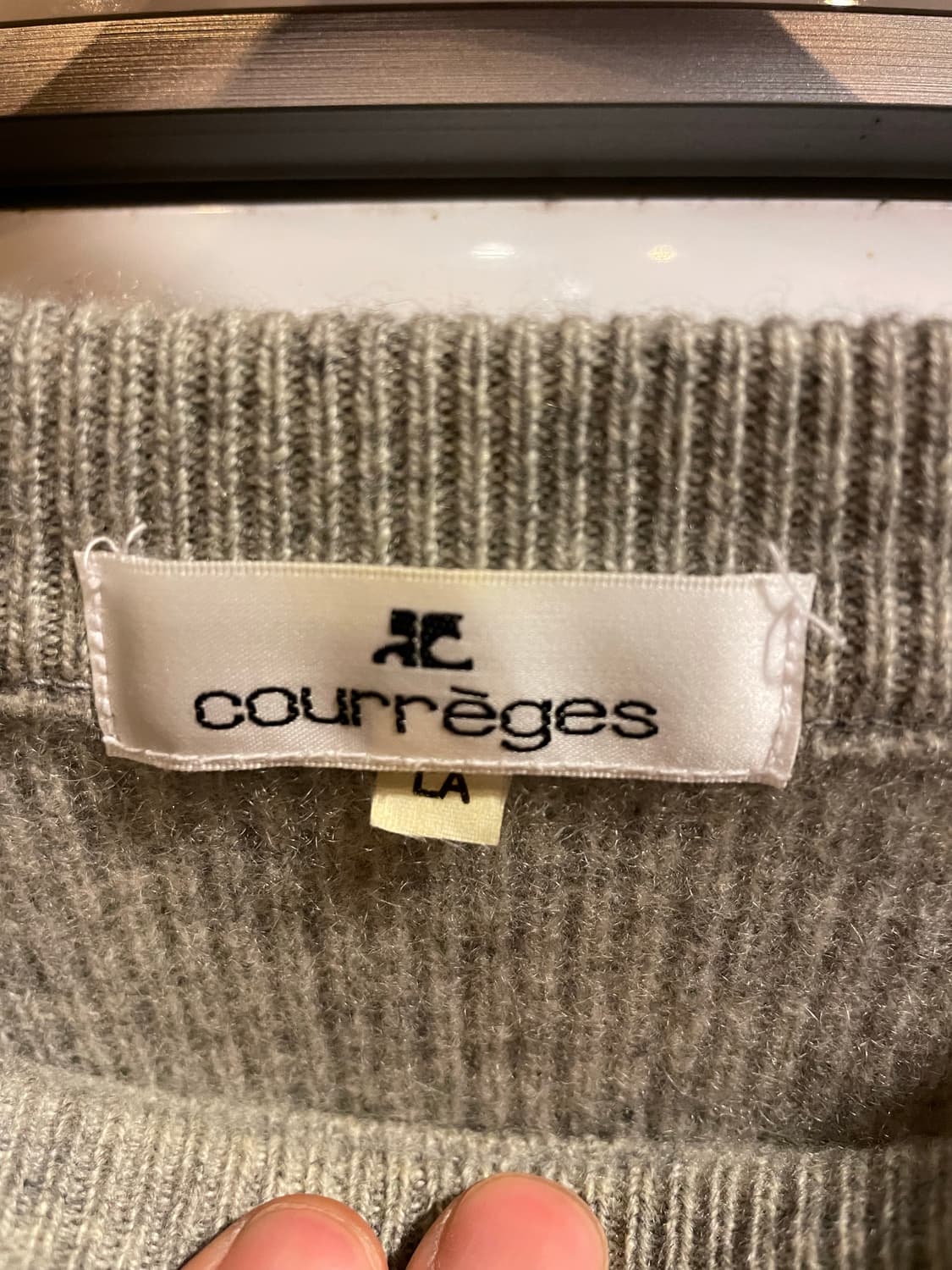 꾸레쥬 캐시미어 니트 상품이미지6