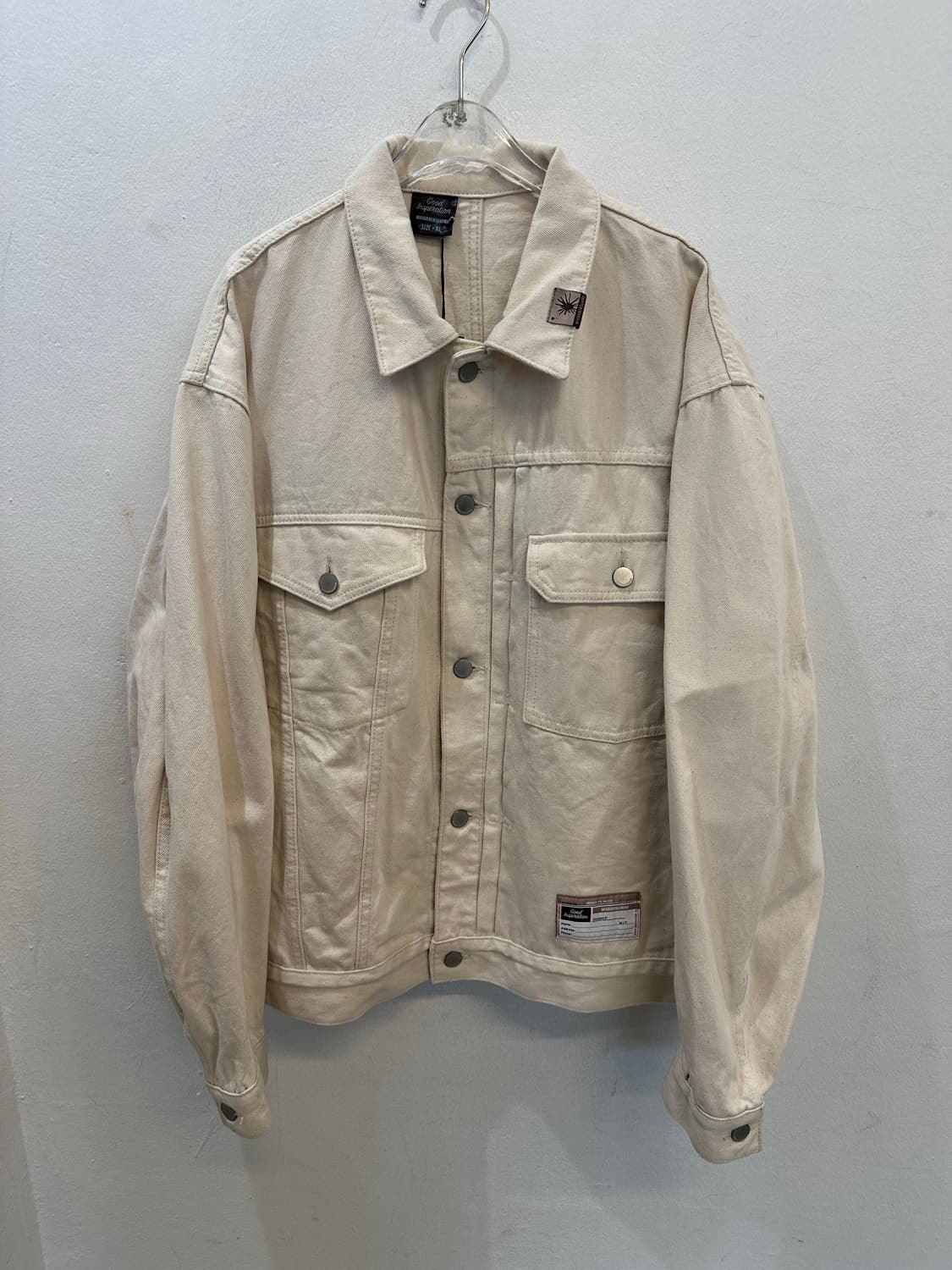 Gu x mihara yasuhiro natural trucker 상품이미지1