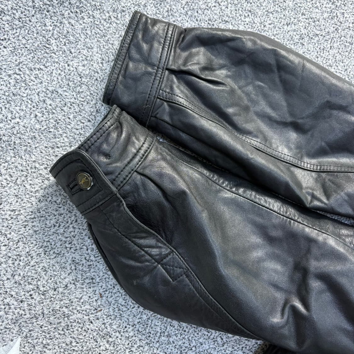 105 입생로랑 양가죽 자켓 0409J 상품이미지7