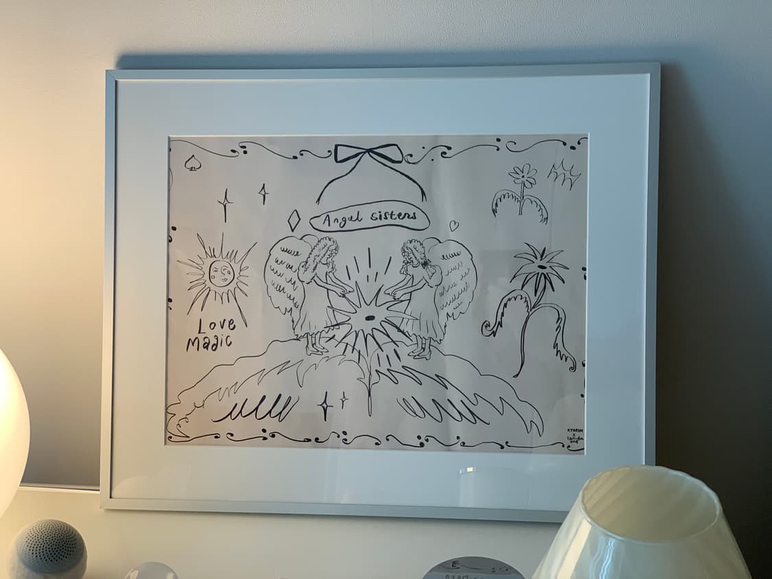 Eesookee Art 이수키 X 규린 콜라보 포스터 및 액자 상품이미지3