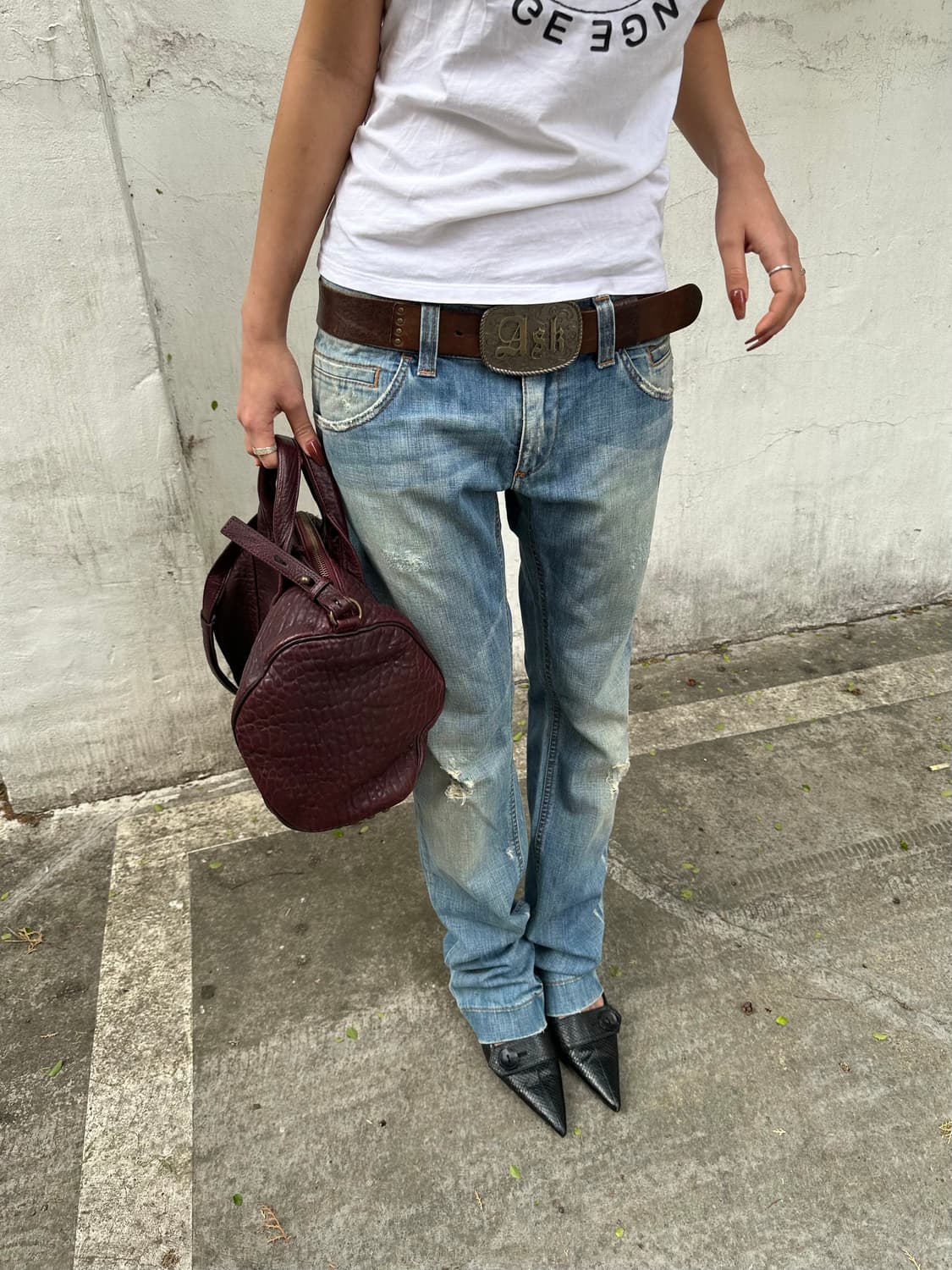 돌체앤가바나 디스트로이드 워싱 데님 상품이미지3