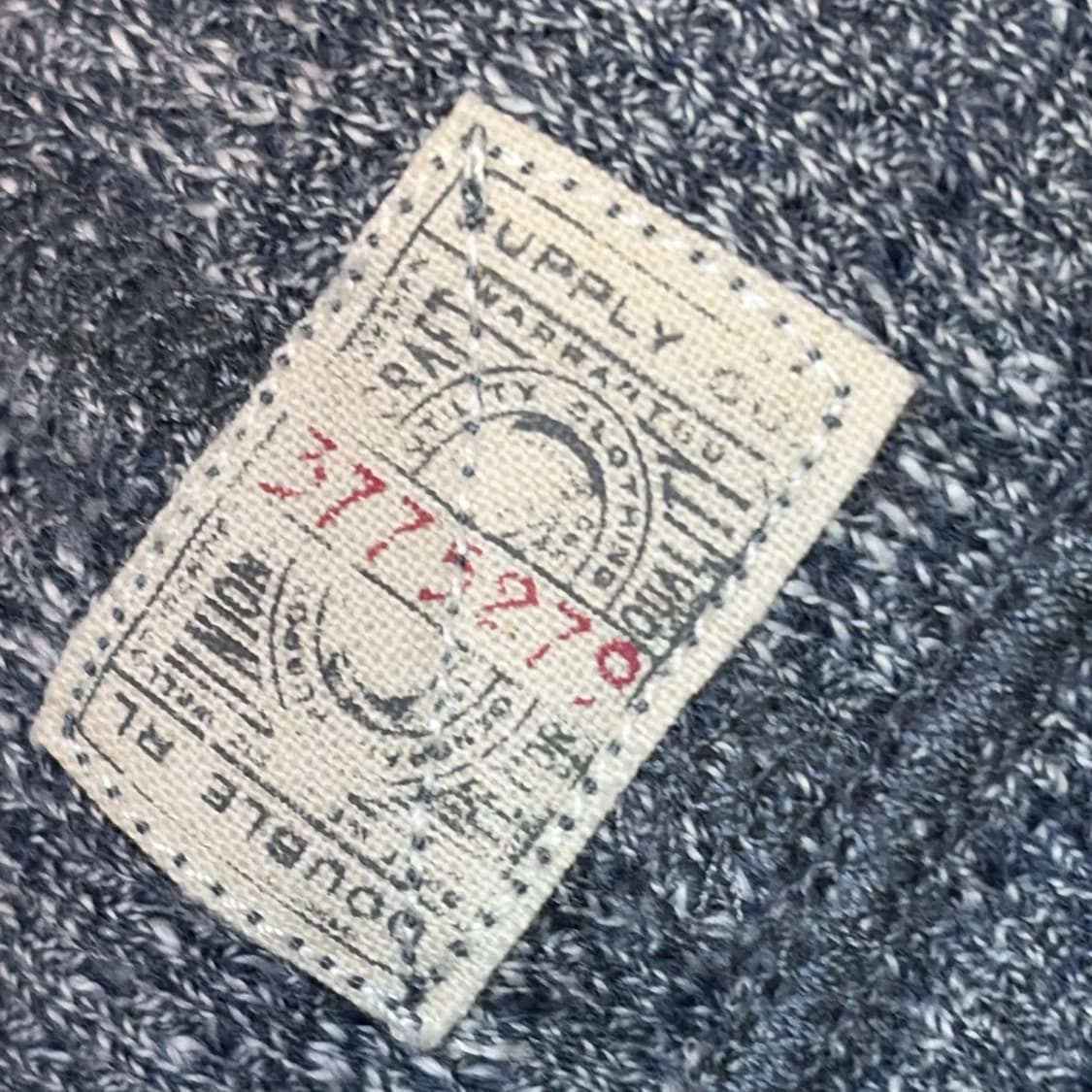 더블 알엘 와플 니트 써멀 롱 슬리브 티셔츠 상품이미지6