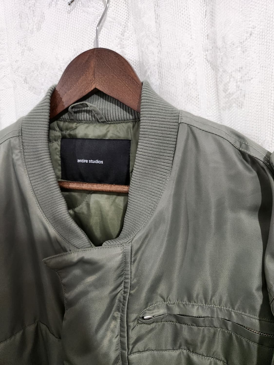 엔타이어 스튜디오 a-2 봄버 (L) 착샷있음 상품이미지4