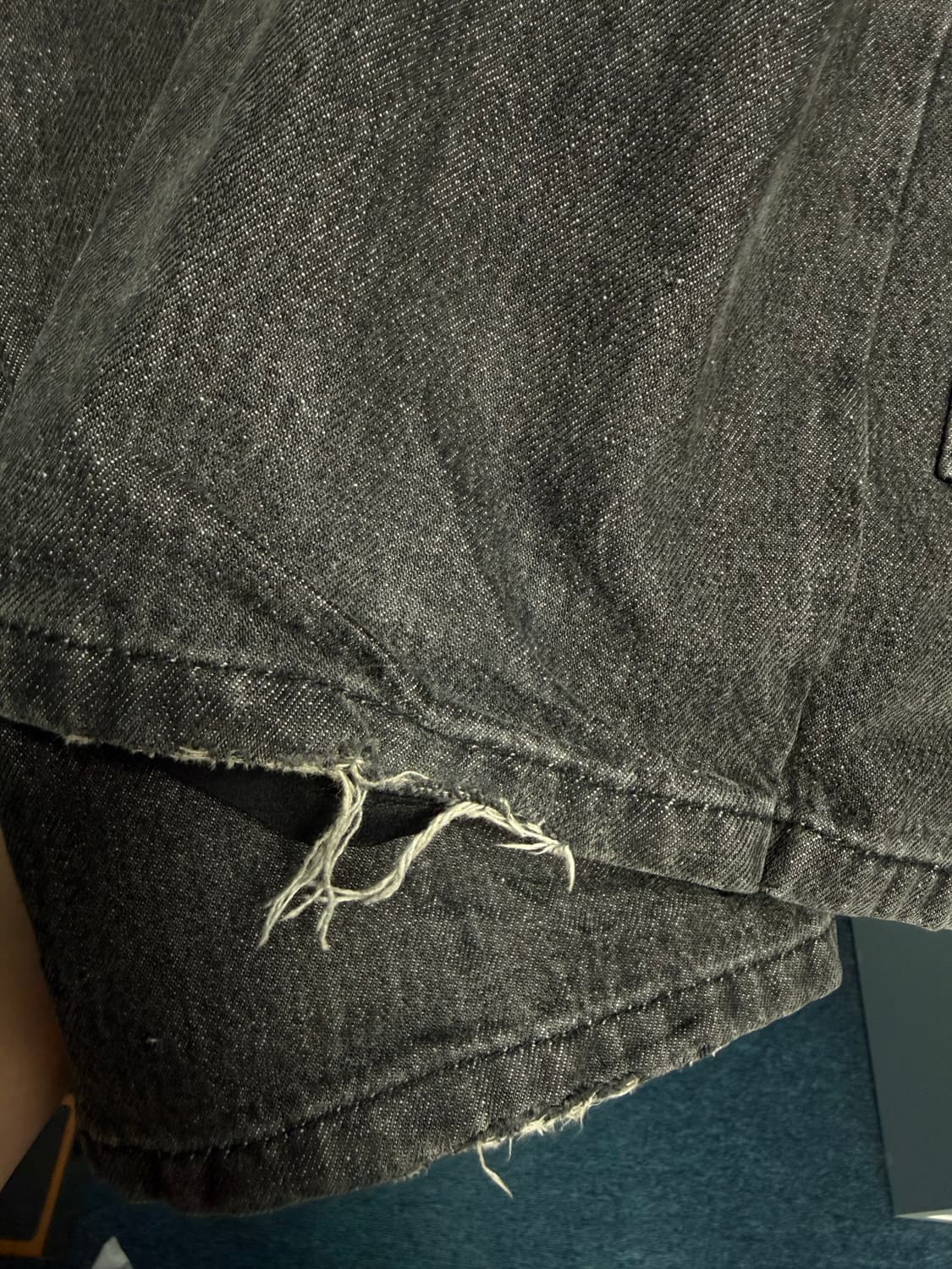 와이프로젝트 팝업진 흑청 상품이미지4