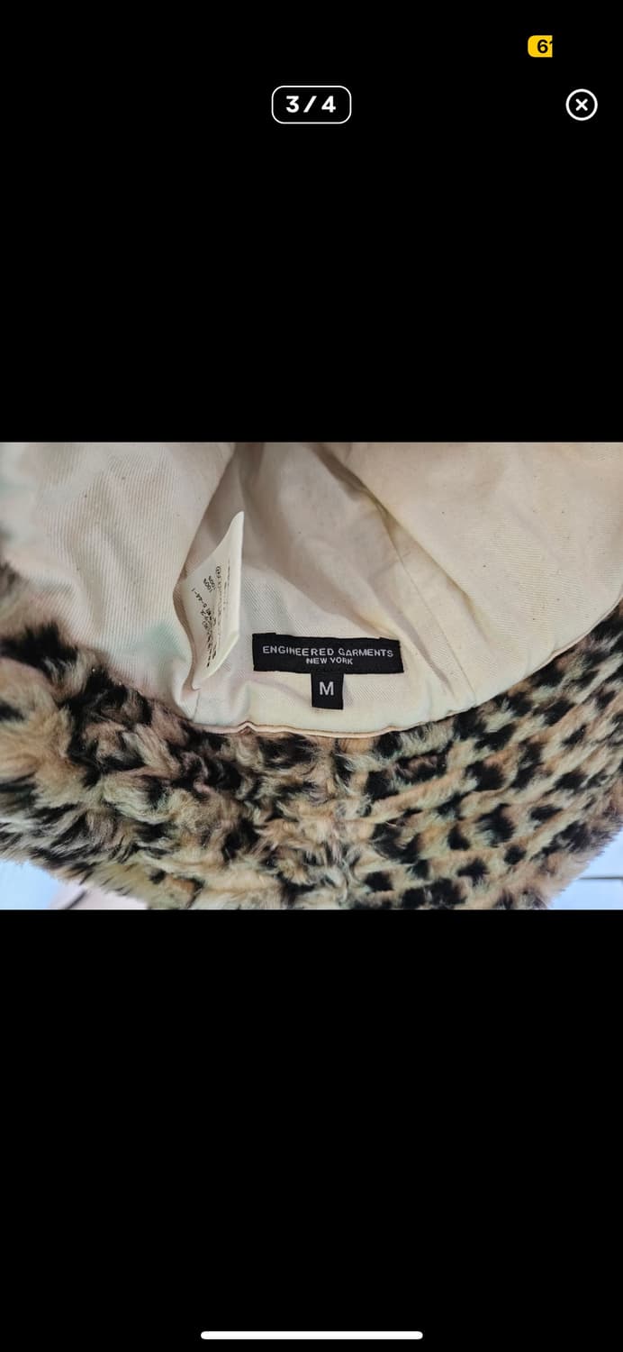 엔지니어드가먼트 호피 퍼 모자 상품이미지3