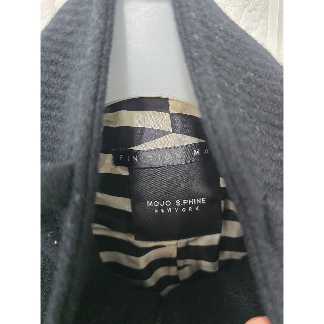 택포// S 모조에스핀 코듀로이 블랙 자켓 상품이미지2