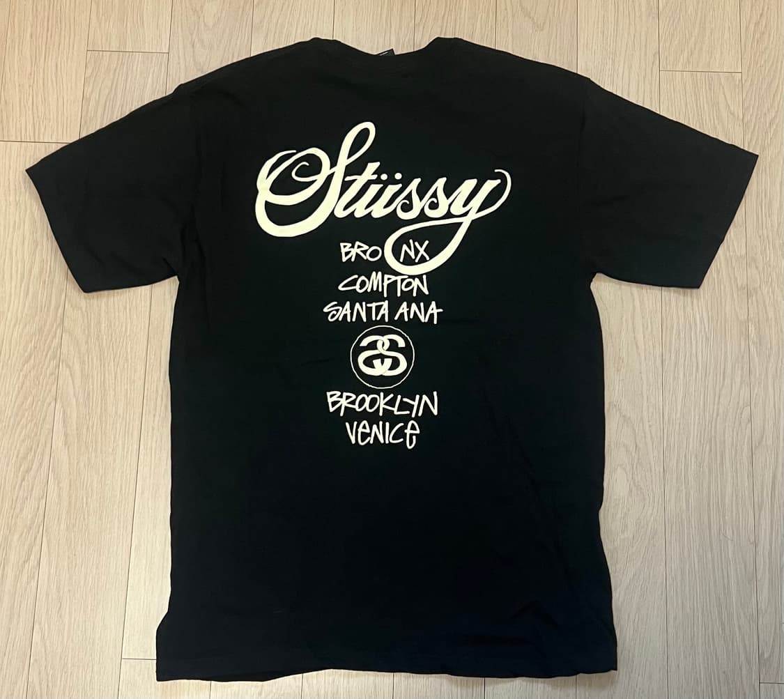 2012 summer 스투시반팔티 World Tour BIK 상품이미지2