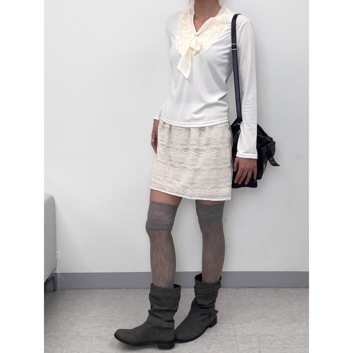 빈티지 아이보리 롱슬리브 상품이미지2