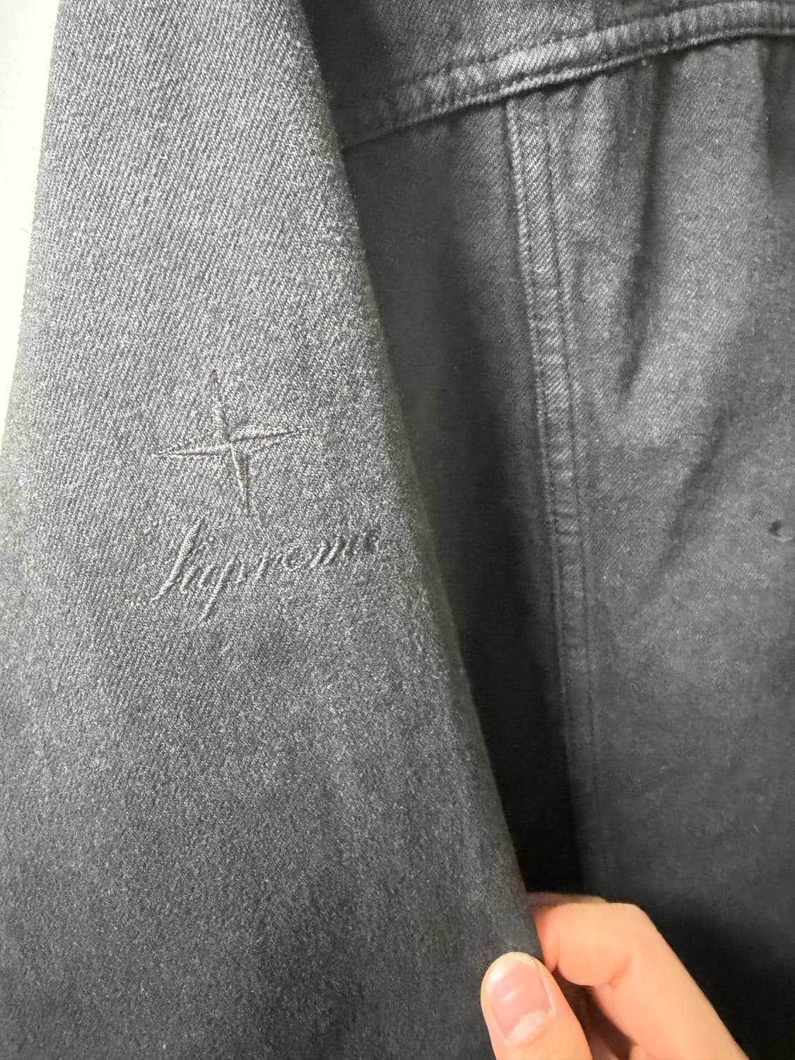 슈프림 스톤아일랜드 트러커 L 사이즈 상품이미지3