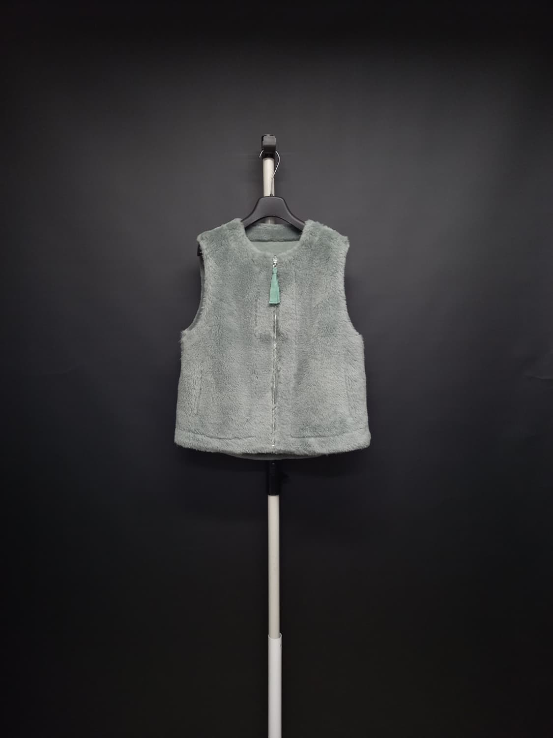 라씨엔토 추동 양모 집업베스트 66 상품이미지1