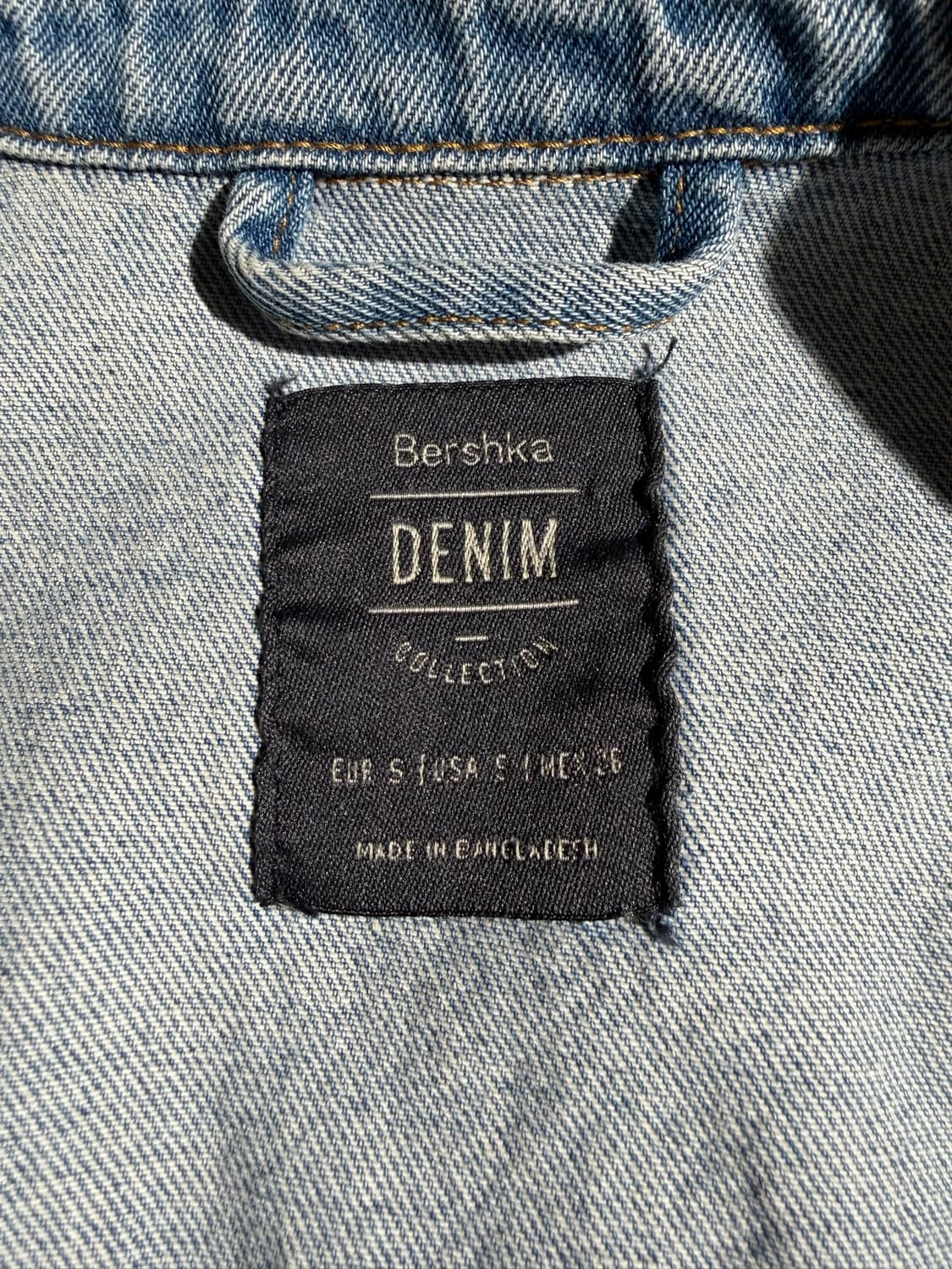 bershka 데님 자켓 상품이미지7