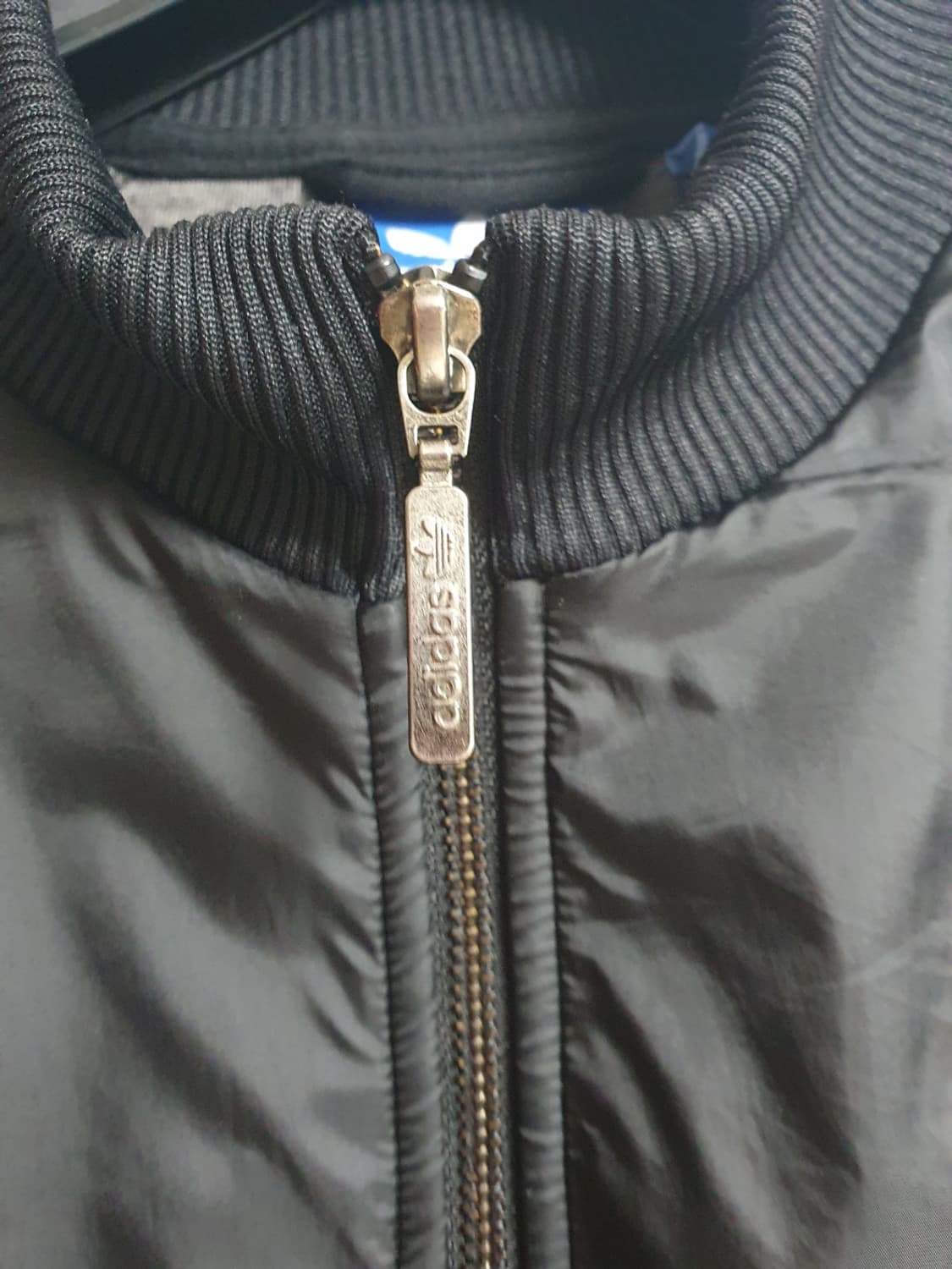 아디다스 오리지널스 우븐 배색 삼선 트랙탑 져지 블랙 105 상품이미지6