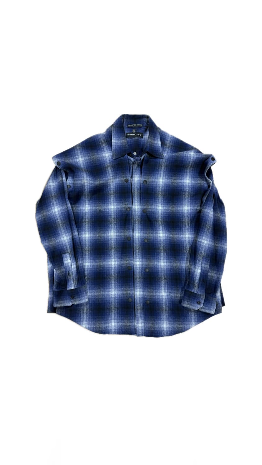 와이프로젝트 체크 패널 셔츠 상품이미지1