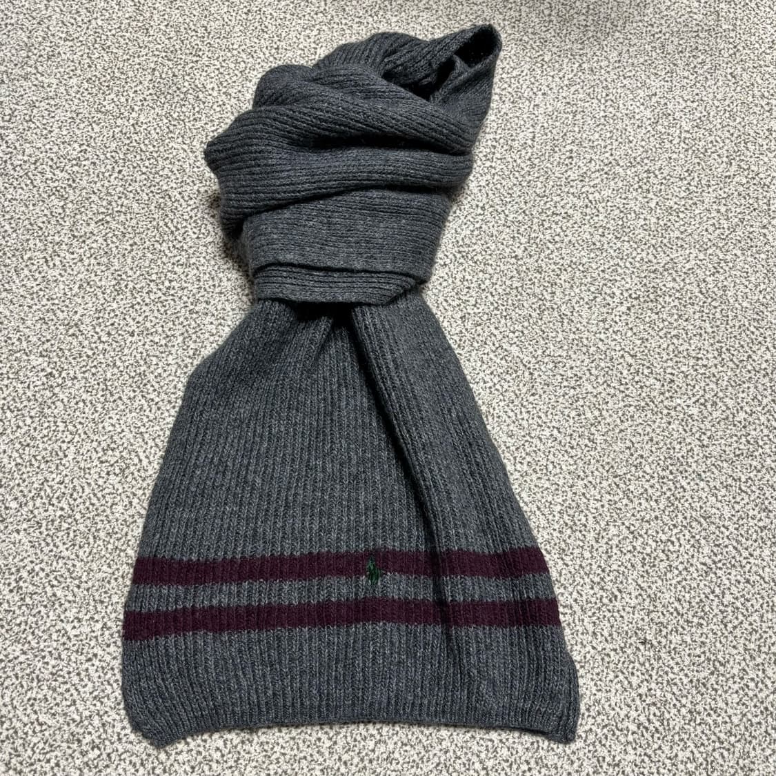 [택포,램스울35] 폴로 랄프로렌 이태리 머플러 목도리 [A+] 상품이미지1