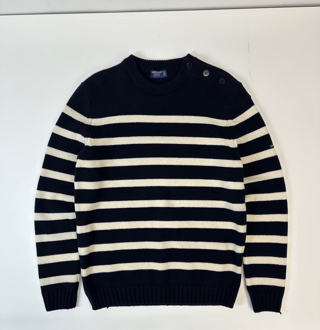 세인트제임스 울 스트라이프 니트  상품이미지1