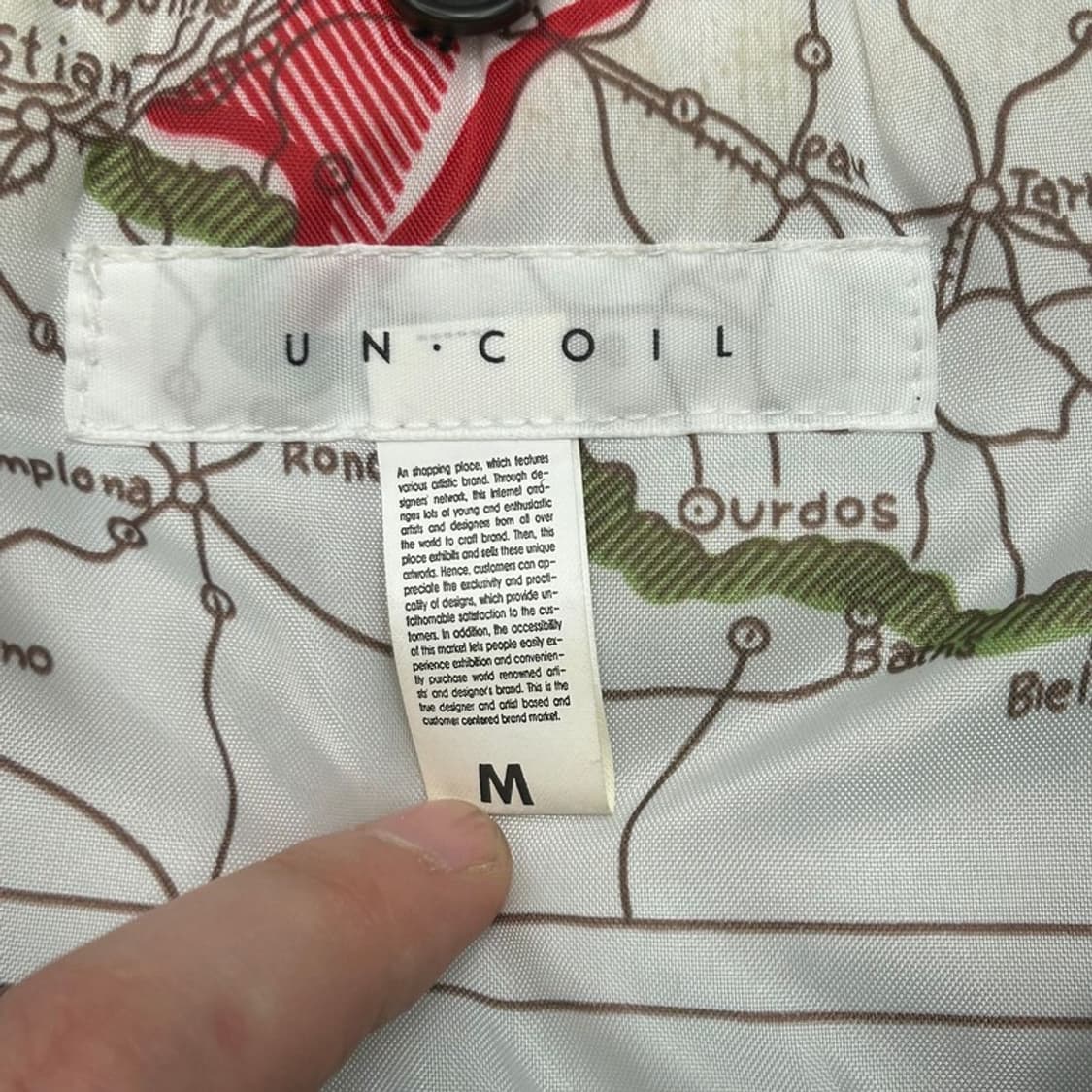 래더 패치자켓 M 상품이미지5