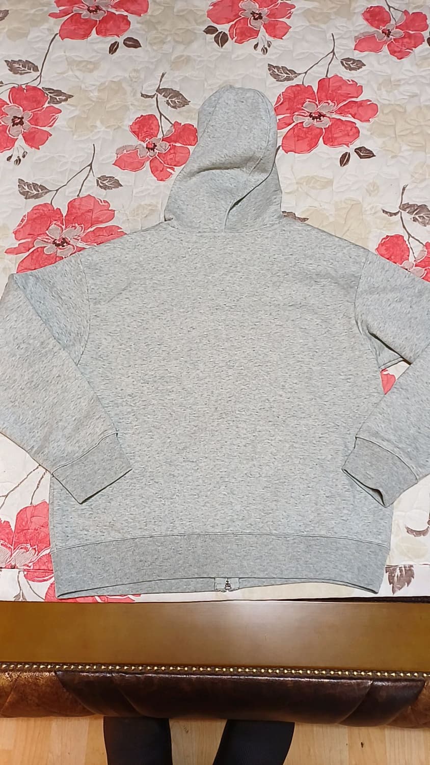 GAP 오버핏 기모후드집업 M 여성77 가슴56 기장65 상품이미지3