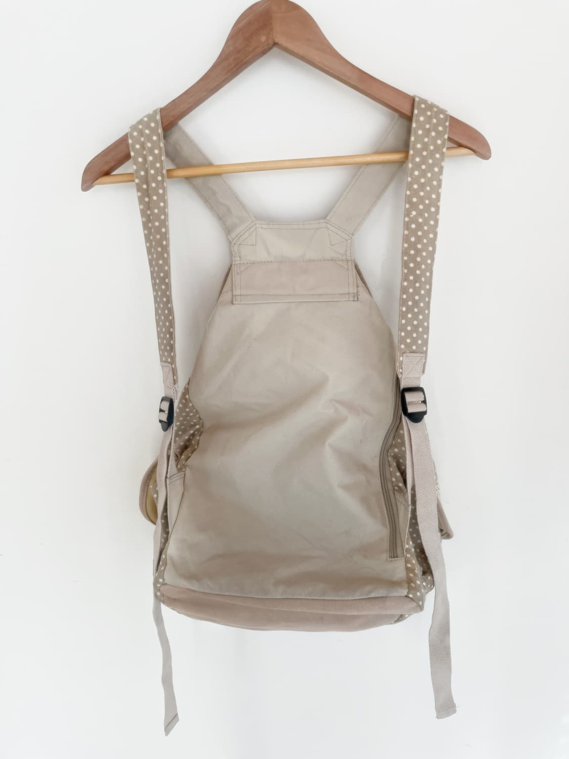 단추코어 땡땡이 도트 레이스 아일렛 모리걸 백팩 가방 배낭 상품이미지4