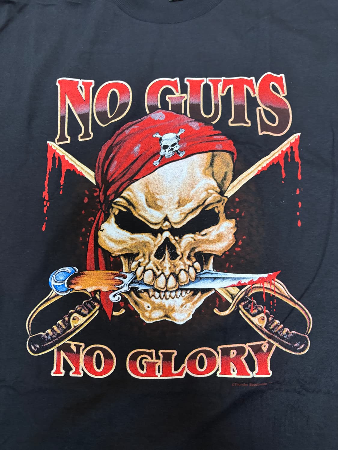 빈티지 스컬 티셔츠 tennessee river 상품이미지2