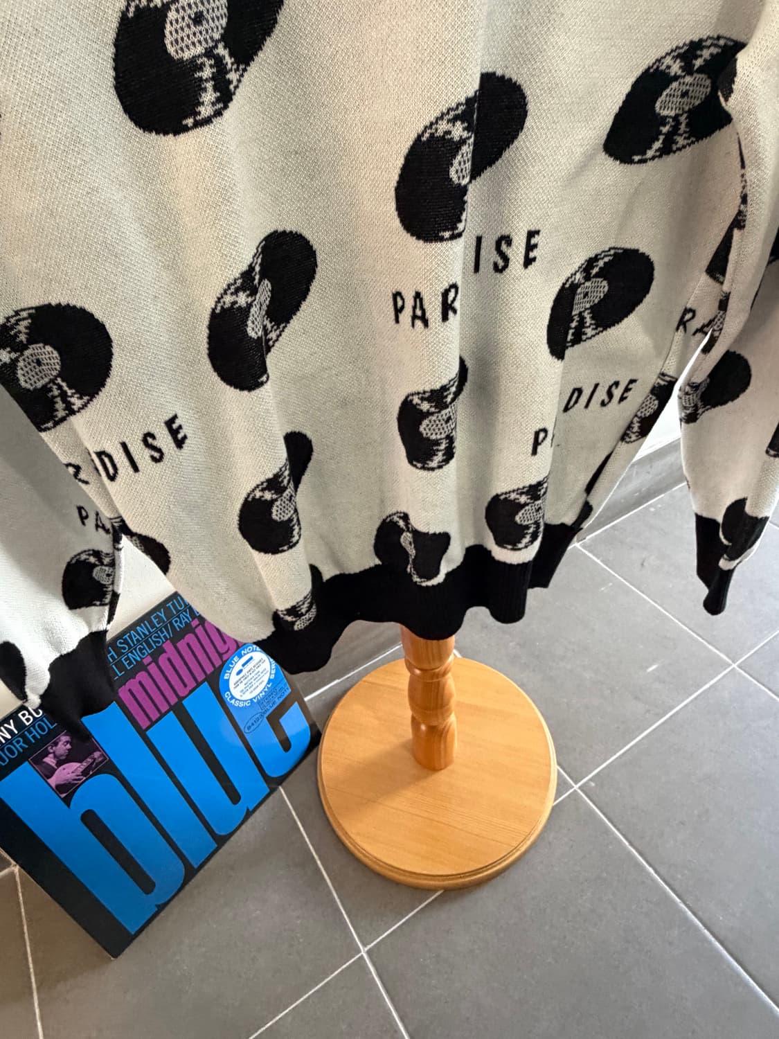 와코마리아 레코드 가디건 상품이미지5