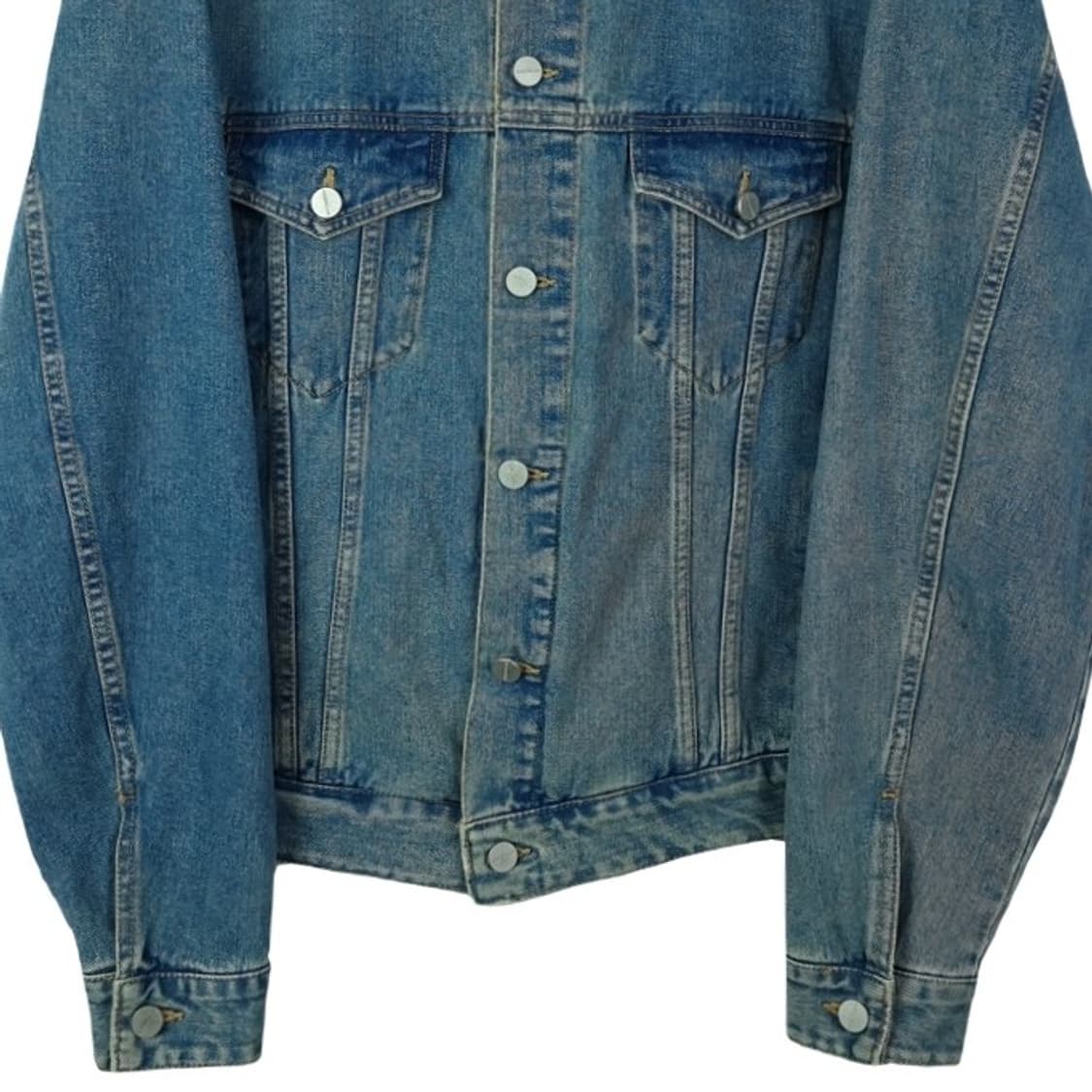 [낫포너드] 오버사이즈 데님 자켓 청자켓 M17438 상품이미지5