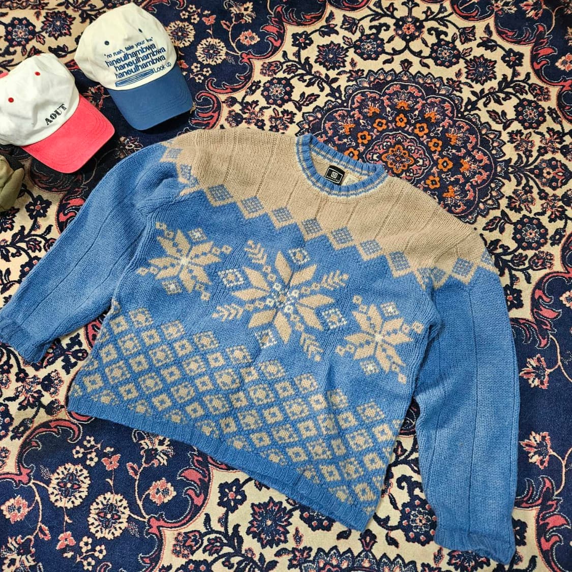 MAURICES 셰틀랜드 울(Wool)
100% 빈티지 스웨터
 상품이미지1