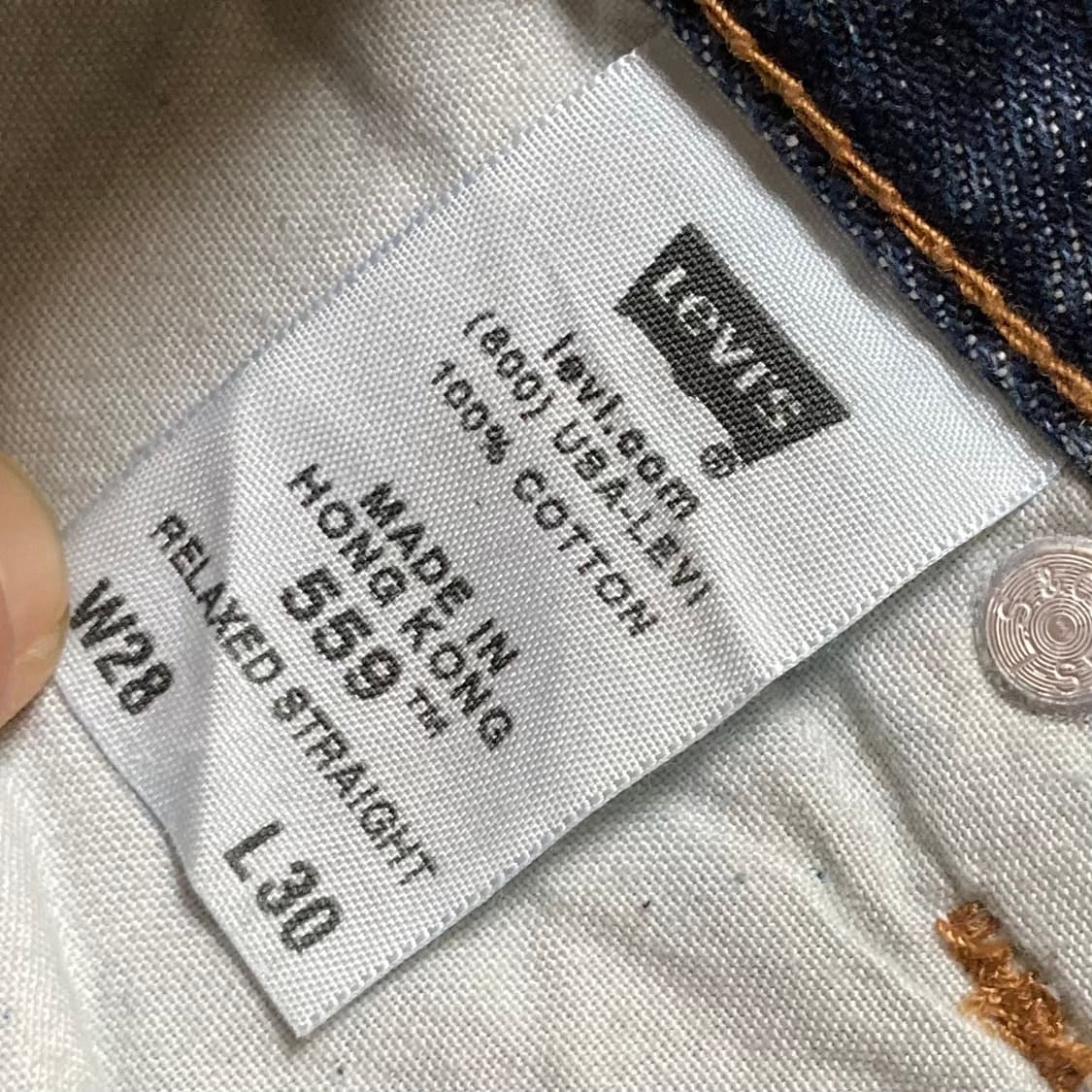 리바이스 559 데님팬츠 W28 L30 상품이미지5