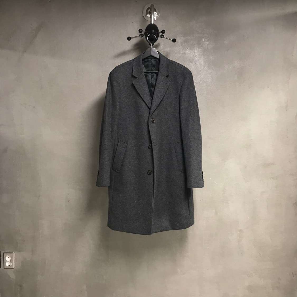 랄프로렌 울 코트 그레이 40R(W) 상품이미지1