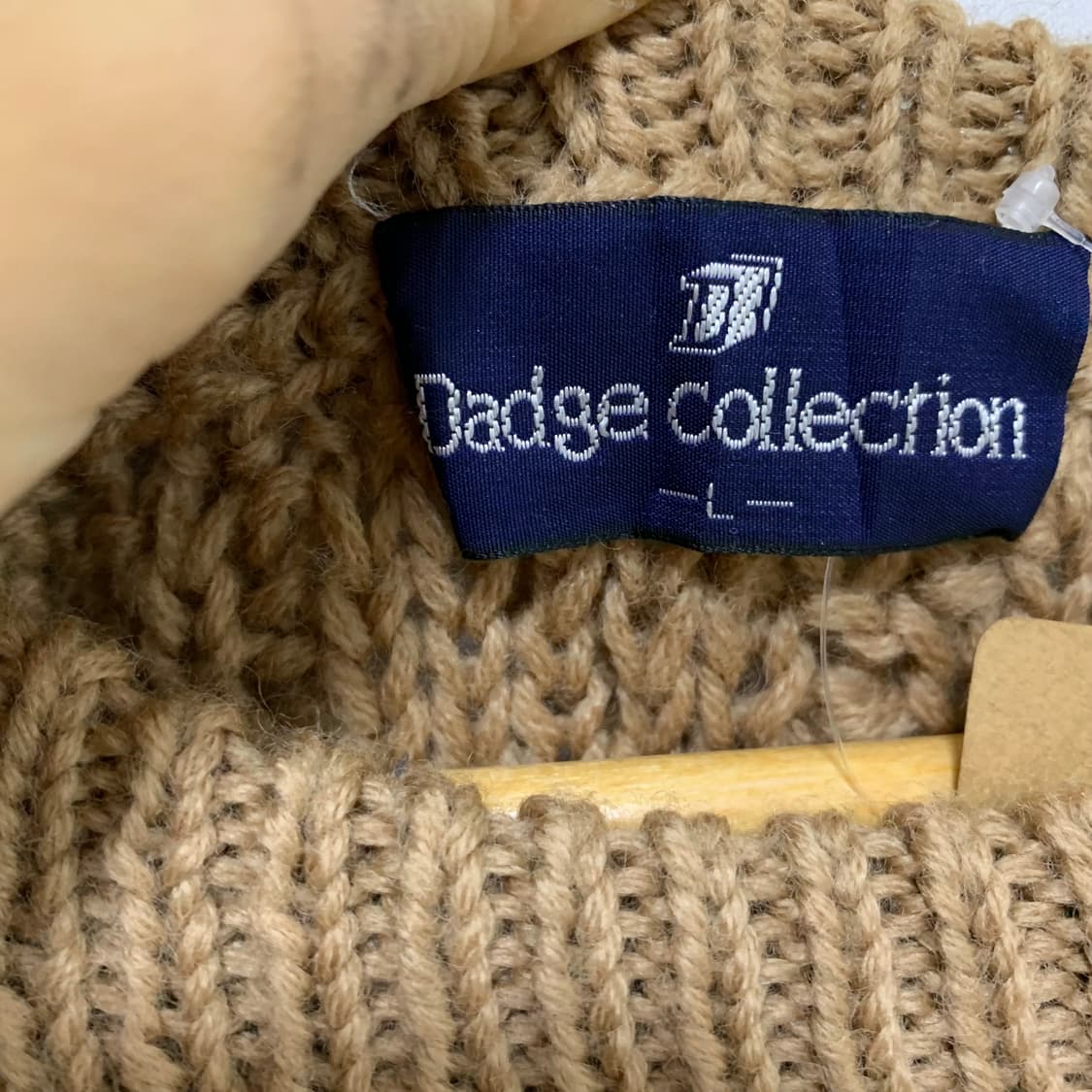 jpn 일본 빈티지 케이블 니트 스웨터 남성 L 남녀공용 상품이미지6