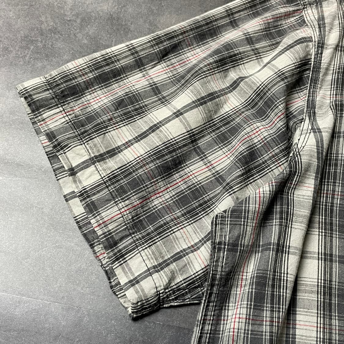 DICKIES 디키즈 빈티지 체크 반팔 워크 셔츠 A01001 상품이미지6