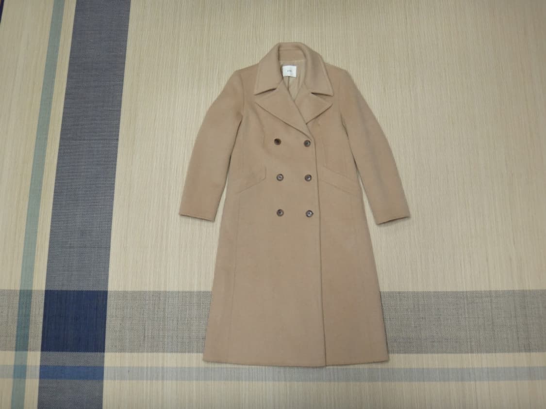 (55) 리스트 와이드카라 리스트 베이직 모직 롱코트 상품이미지1