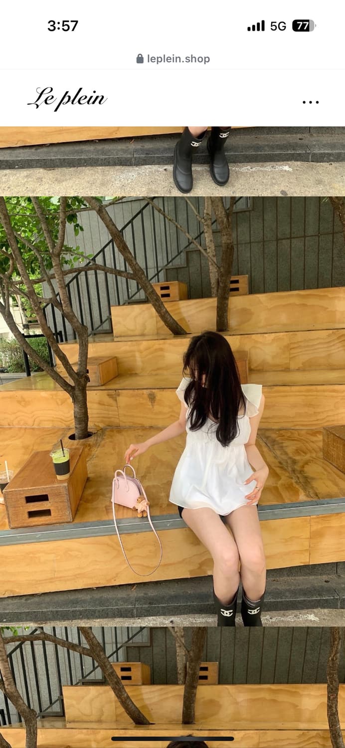 르플레인 엔젤 블라우스 상품이미지6