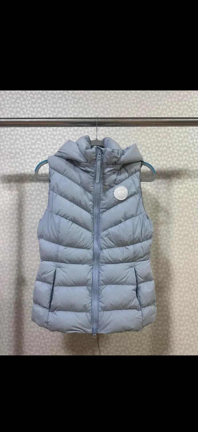 한정판 색상!) 여자 캐나다구스 조끼 패딩 (M) 상품이미지6