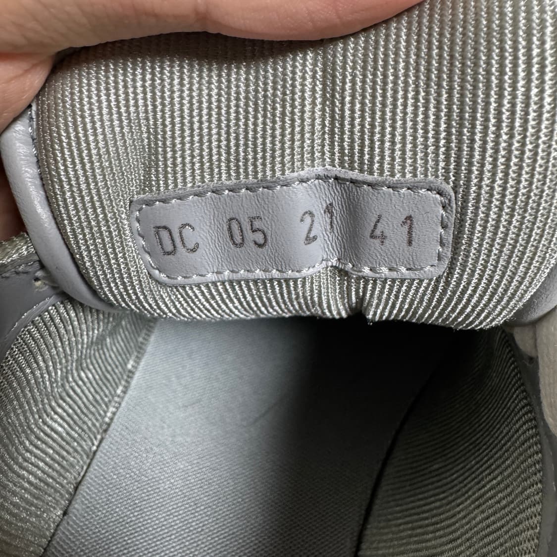 디올 오블리크 B27 스니커즈 41 상품이미지7