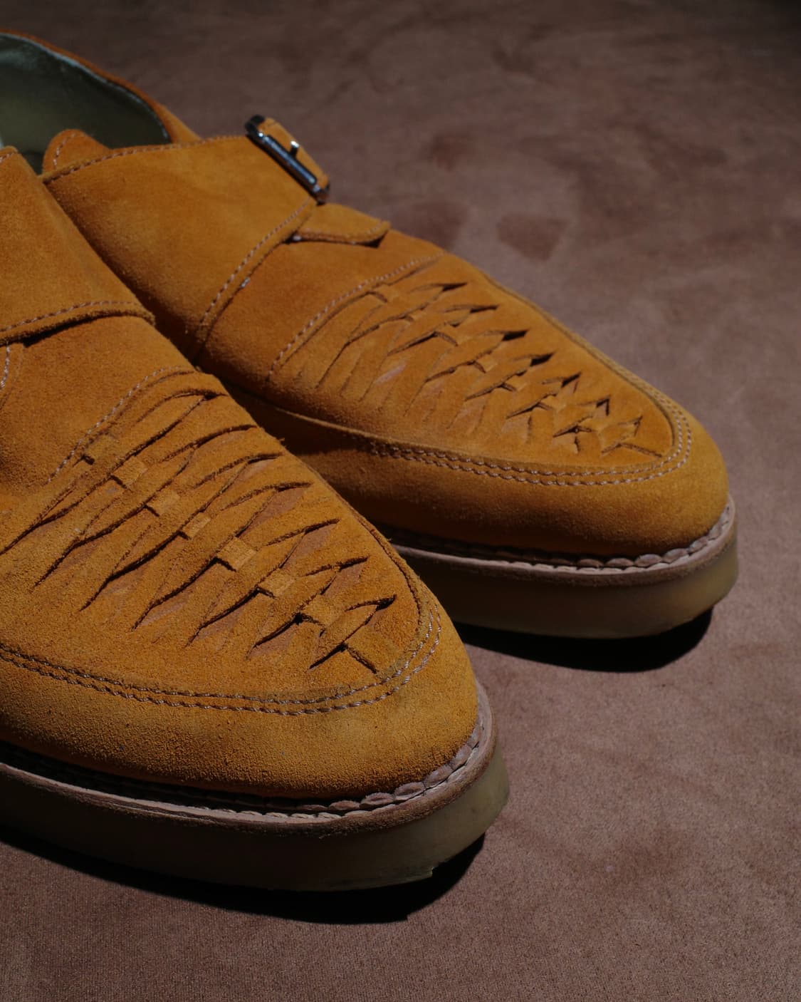 디젤 스웨이드 몽크 스트랩 슈즈 상품이미지3