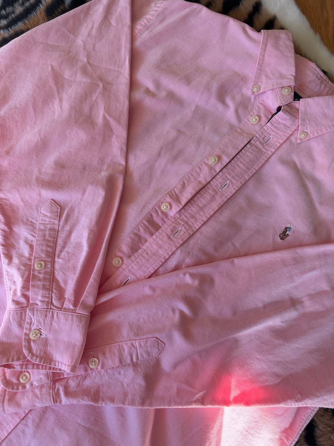 폴로 핑크 셔츠 상품이미지1