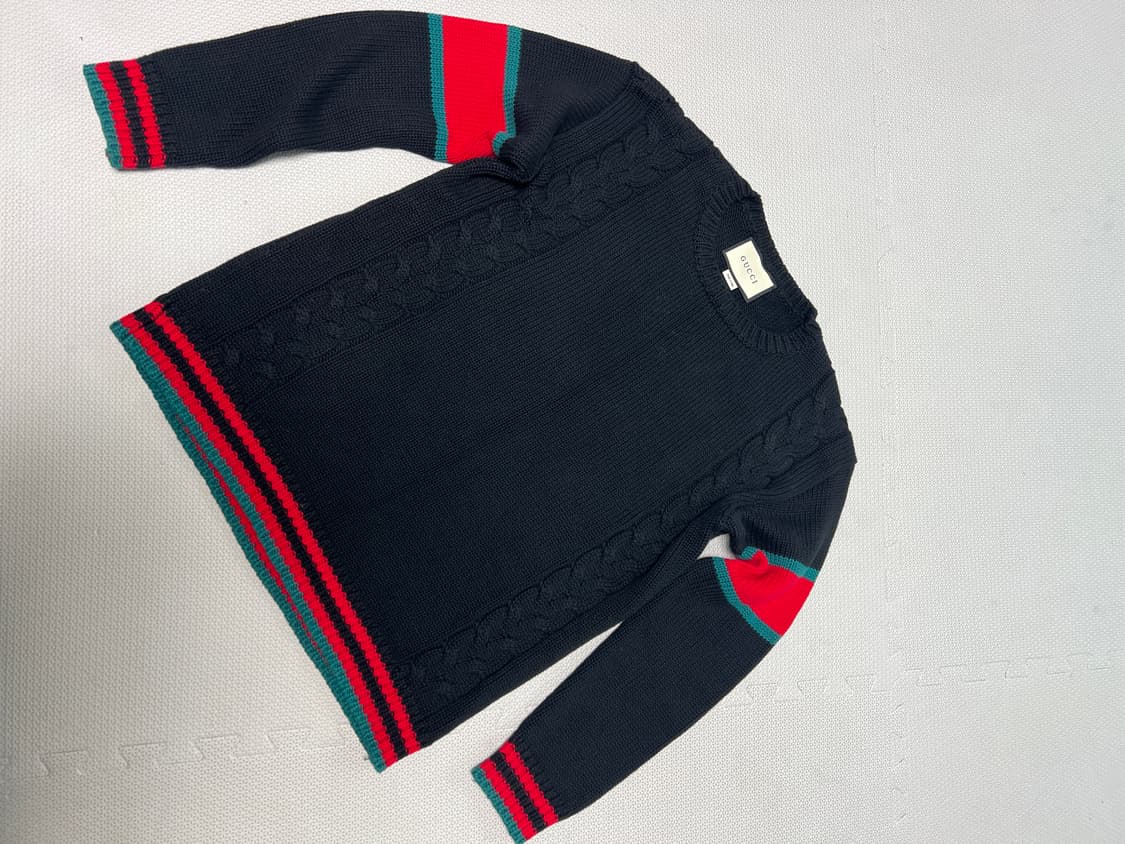 구찌 케이블 니트 XL 상품이미지1