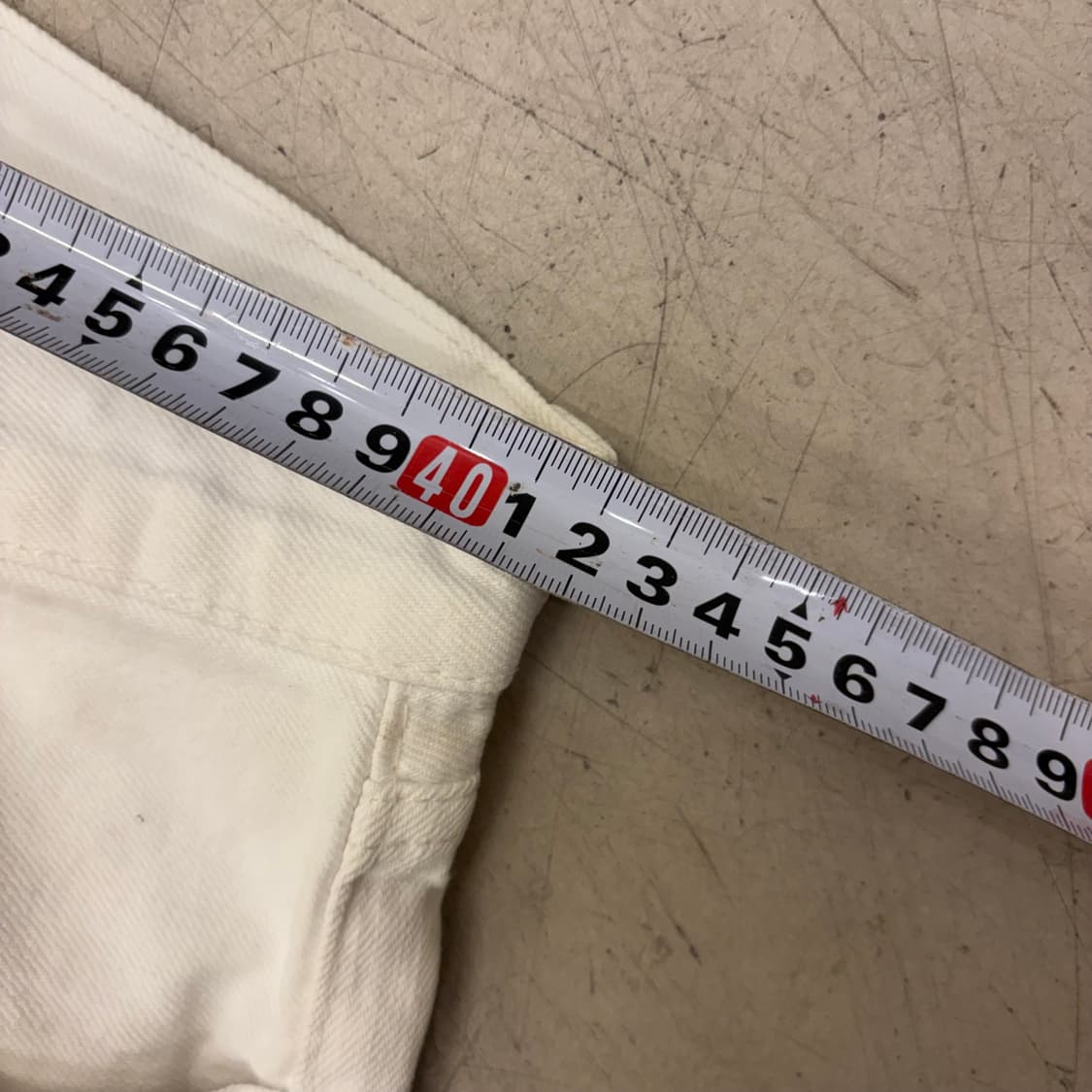 폴로 랄프로렌 화이트 스트레이트 핏 팬츠 상품이미지6