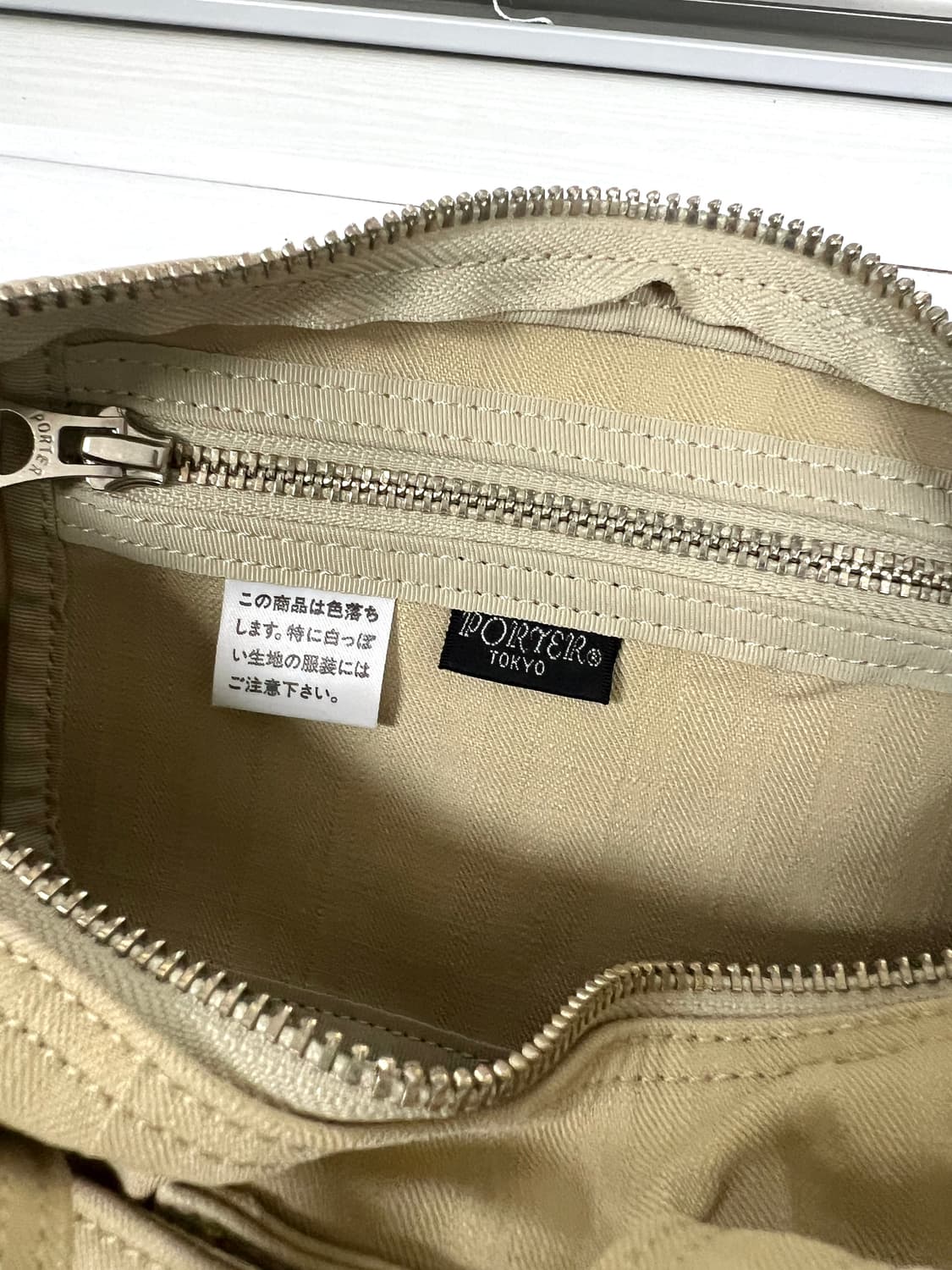 PORTER-CANVAS BOSTON BAG M (Beige) 상품이미지10