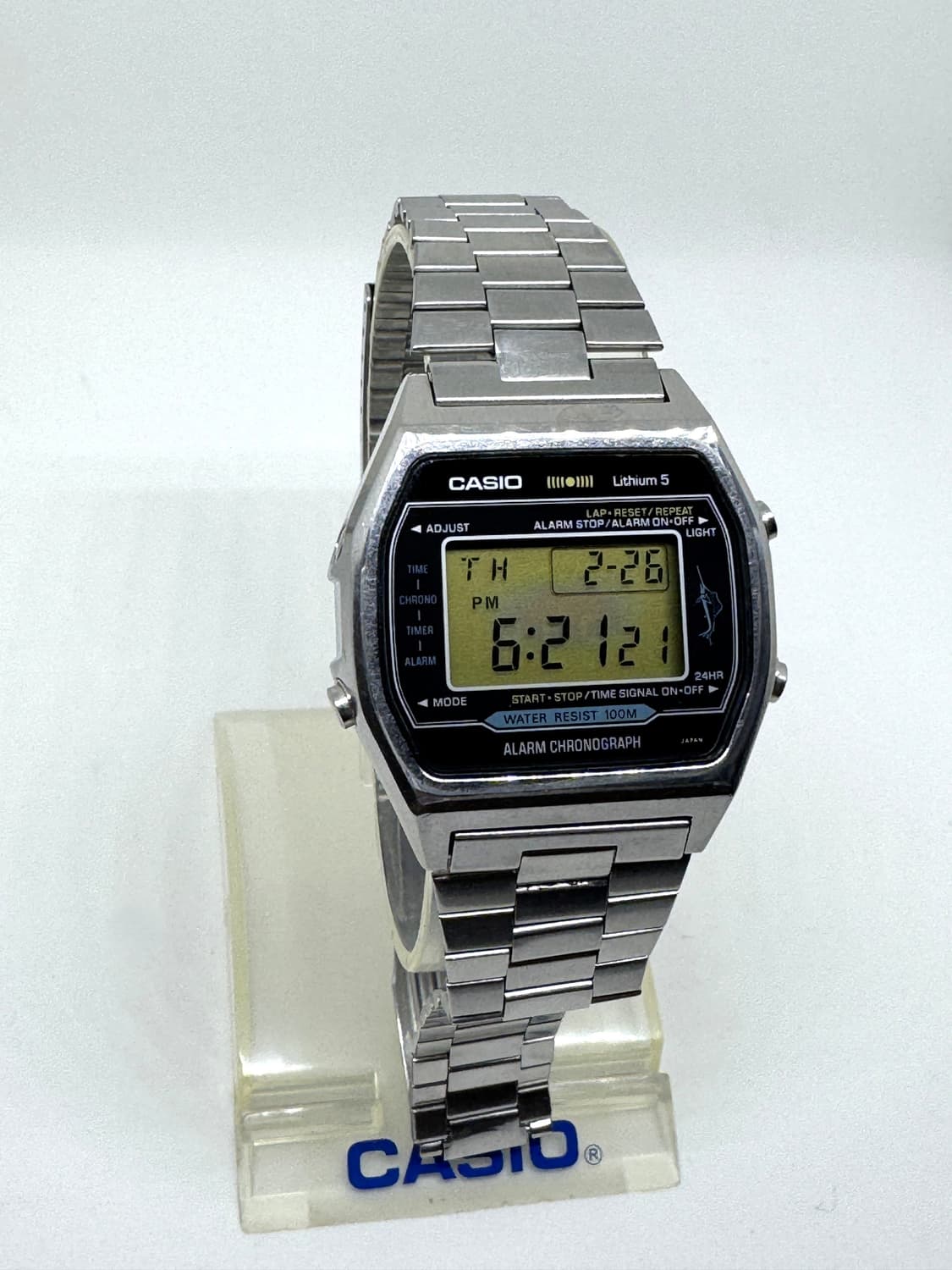 카시오 빈티지 풀메탈 casio H101 Marlin 상품이미지2
