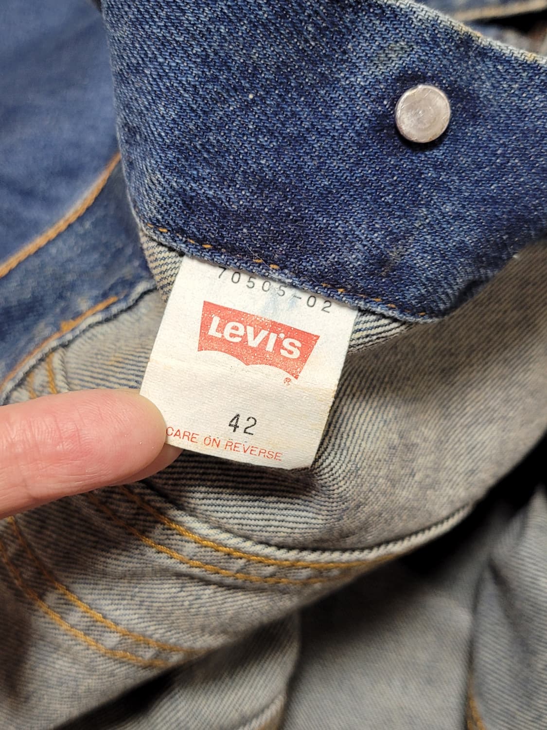 90s 리바이스 트러커 자켓 상품이미지6