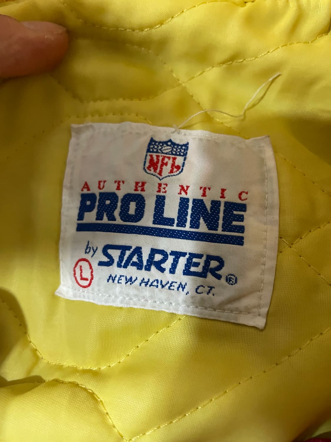 90’s Starter MADE IN USA NFL REDSKIN 자켓L 상품이미지8