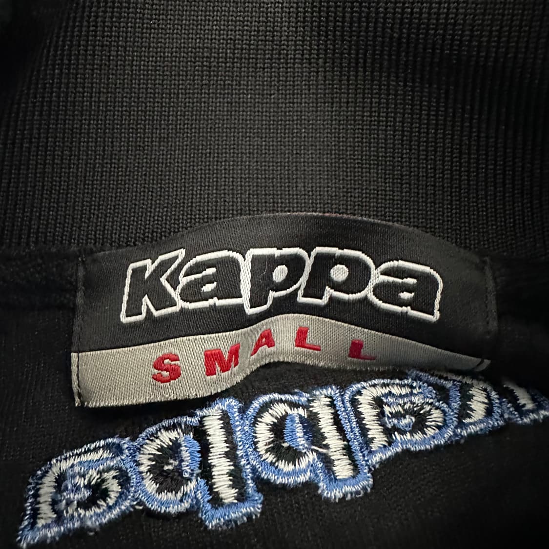 Kappa 카파 블랙 벨벳 트랙집업 S (Y2K) 상품이미지4