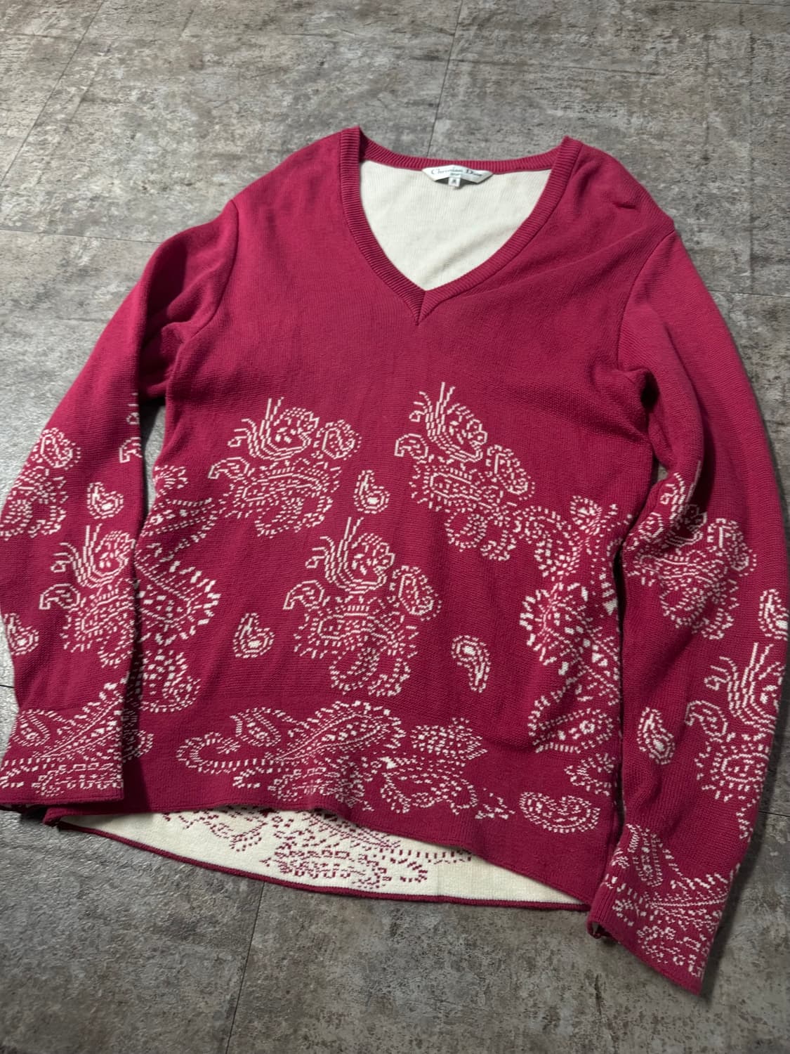 크리스찬디올 스포츠 브이 넥 니트 상품이미지4