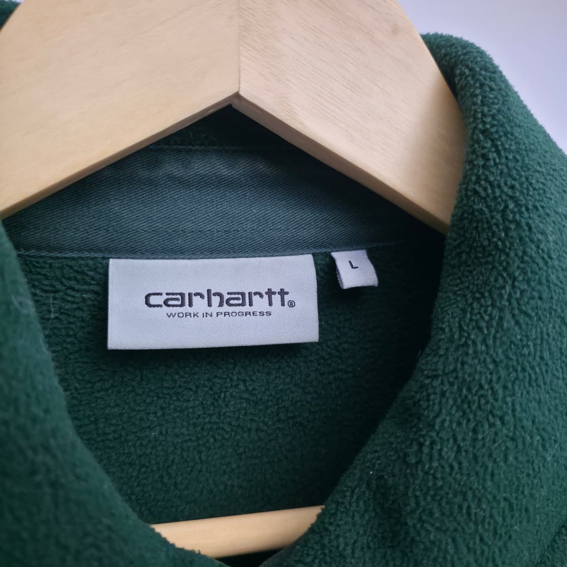 [L] 칼하트 wip 데니스 디트로이트 미시건 플리스 자켓 상품이미지7